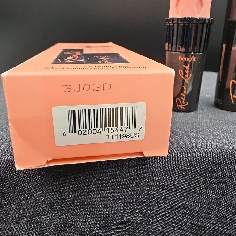 Benefit GET ROLLIN Roller Lash Super Curling & Lifting Mascara full +travel NIB